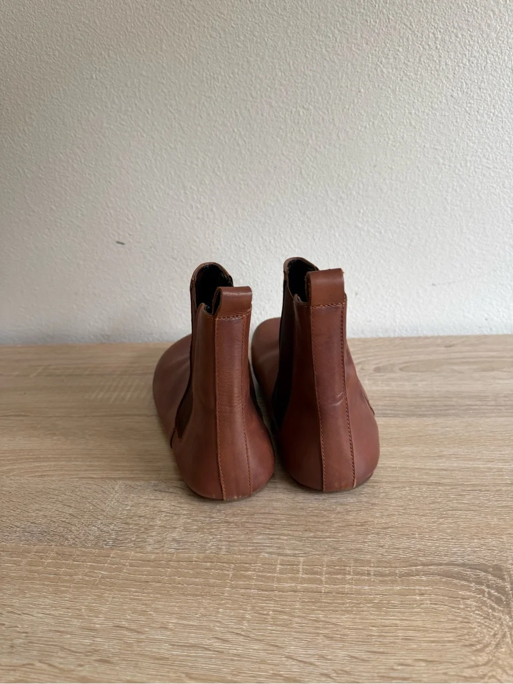 FeetSutra brown Leather Barefoot Chelsea Boots men’s Sz 10